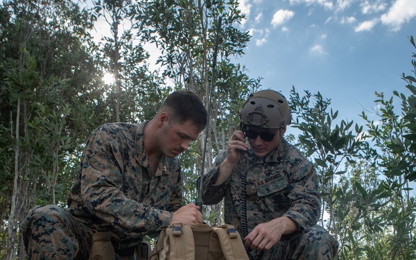 MRF-D performs an air delivery