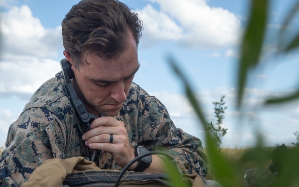 MRF-D performs an air delivery