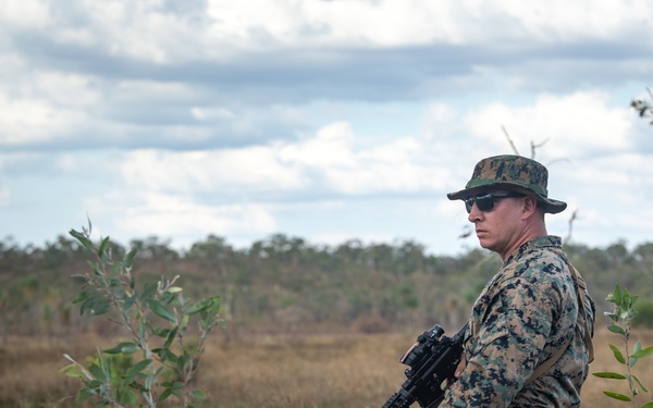 MRF-D performs an air delivery