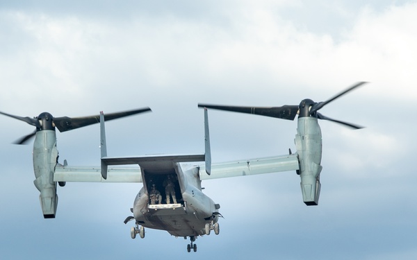 MRF-D performs an air delivery