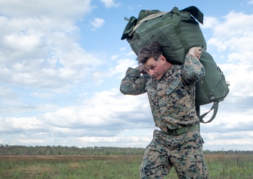MRF-D performs an air delivery