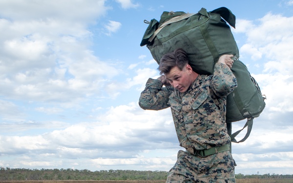 MRF-D performs an air delivery