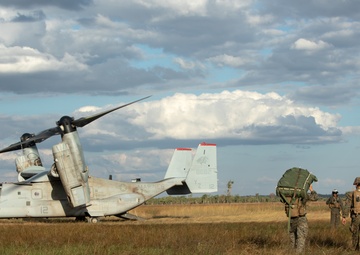 MRF-D performs an air delivery