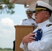 Cdr. Bunch receives Ensign