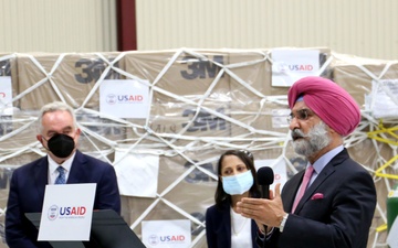 The United States government, through the USAID, donated medical supplies to assist the country of India in its ongoing fight against COVID-19.