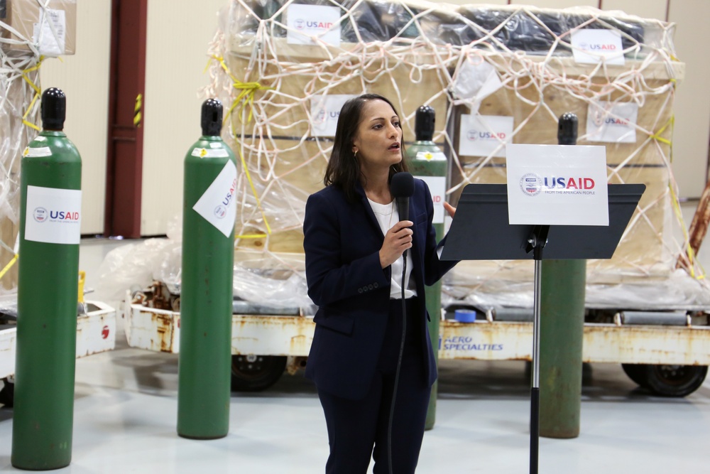 The United States government, through the USAID, donated medical supplies to assist the country of India in its ongoing fight against COVID-19.