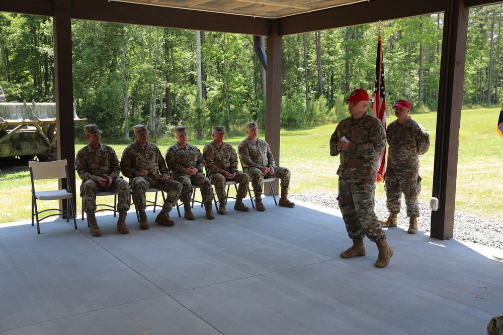 Camp Bunter Change of Command