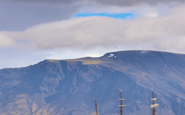 USCGC Eagle (WIX 327) arrives in Iceland