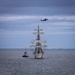 USCGC Eagle (WIX 327) arrives in Iceland
