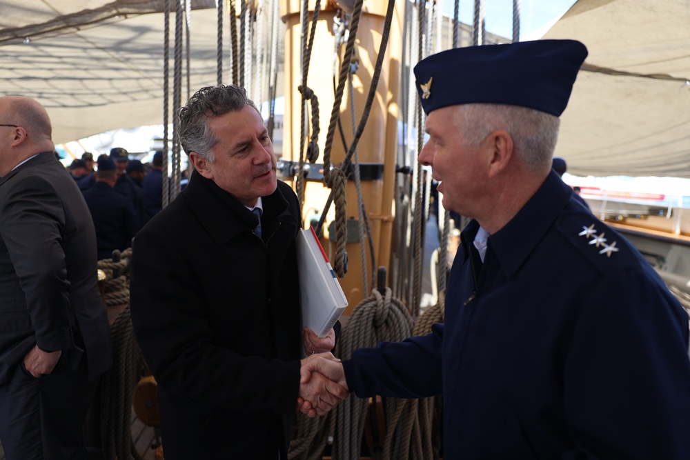 U.S. Coast Guard meets with Department of State, Iceland Allies