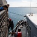 Harbor Pilot Disembarks USS Sioux City as the Ship Departs Naval Station Guantanamo Bay, Cuba