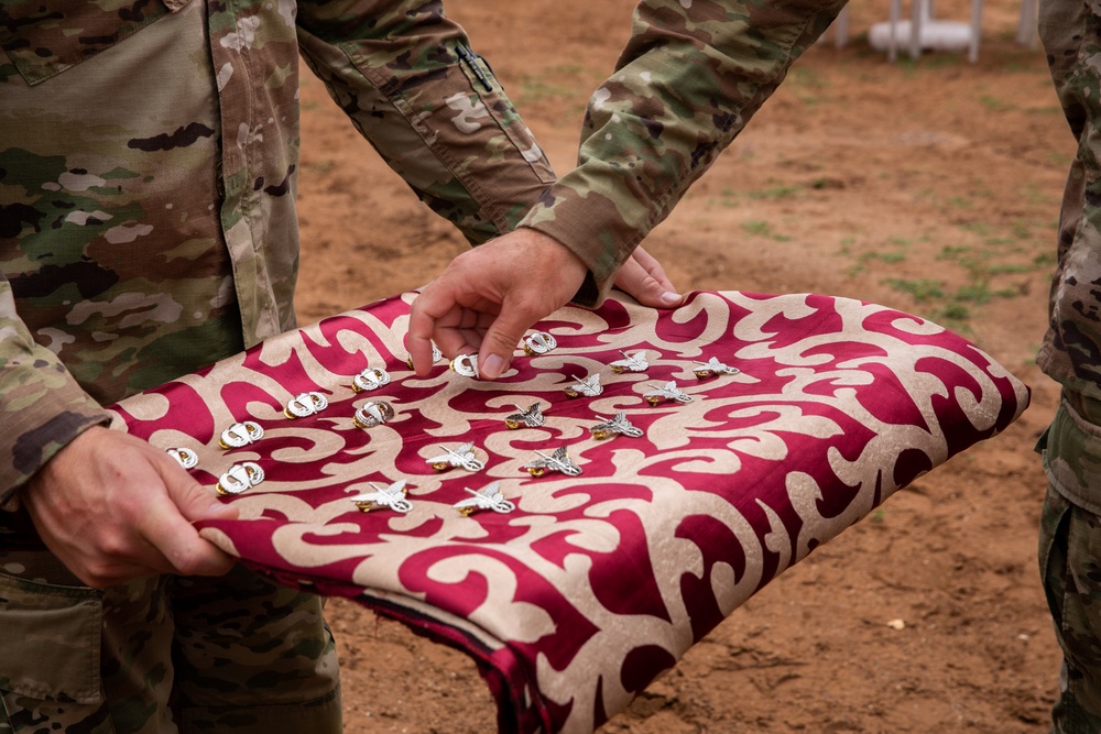African Lion 2021 - American and Moroccan Wing Exchange Ceremony