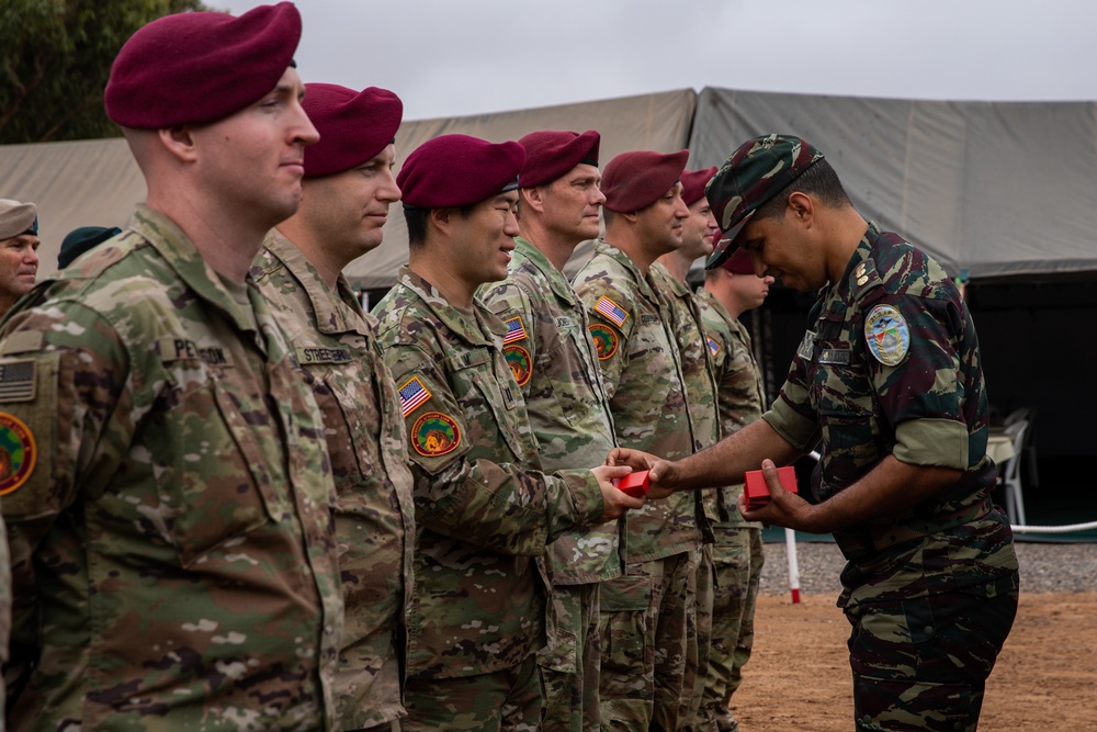 African Lion 2021 - American and Moroccan Wing Exchange Ceremony