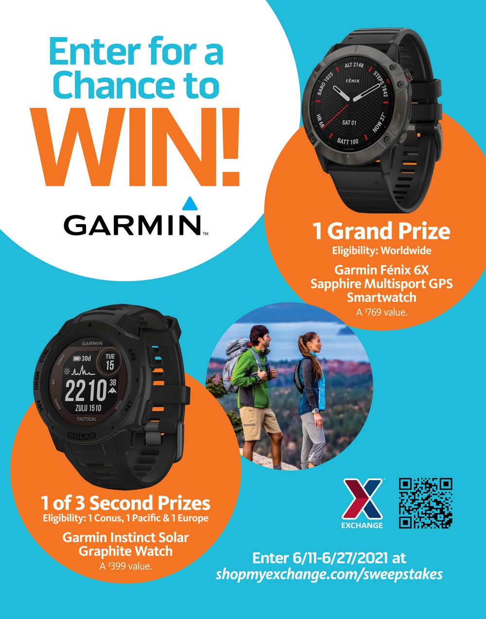 Military Shoppers Can Win Garmin Watches in Exchange Sweepstakes