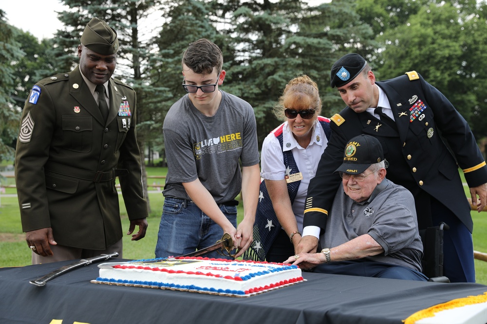 Army 246th Birthday Cake Cutting Ceremony