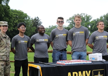 Army 246th Birthday Cake Cutting Ceremony