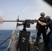 USS Sioux City Sailors Participate in a .50-Caliber Machine Gun Requalification Shoot