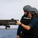 USS Sioux City Sailors Participate in a .50-Caliber Machine Gun Requalification Shoot
