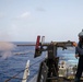 USS Sioux City Sailors Participate in a .50-Caliber Machine Gun Requalification Shoot