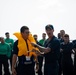 USS Sioux City Sailors Conduct an All-Hands Abandon Ship Training Drill
