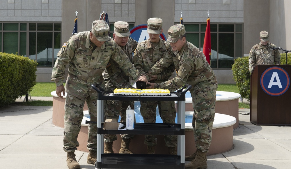 USARCENT Celebrates 246th Army Birthday with Cake Cutting