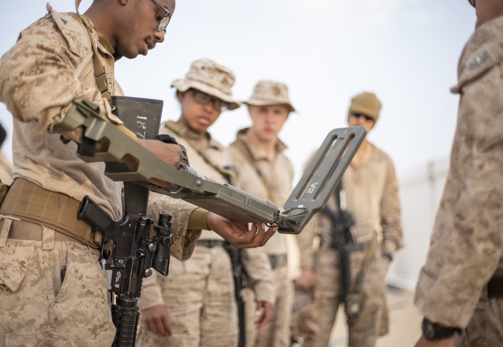 15th MEU Marines sharpen IED detection skills