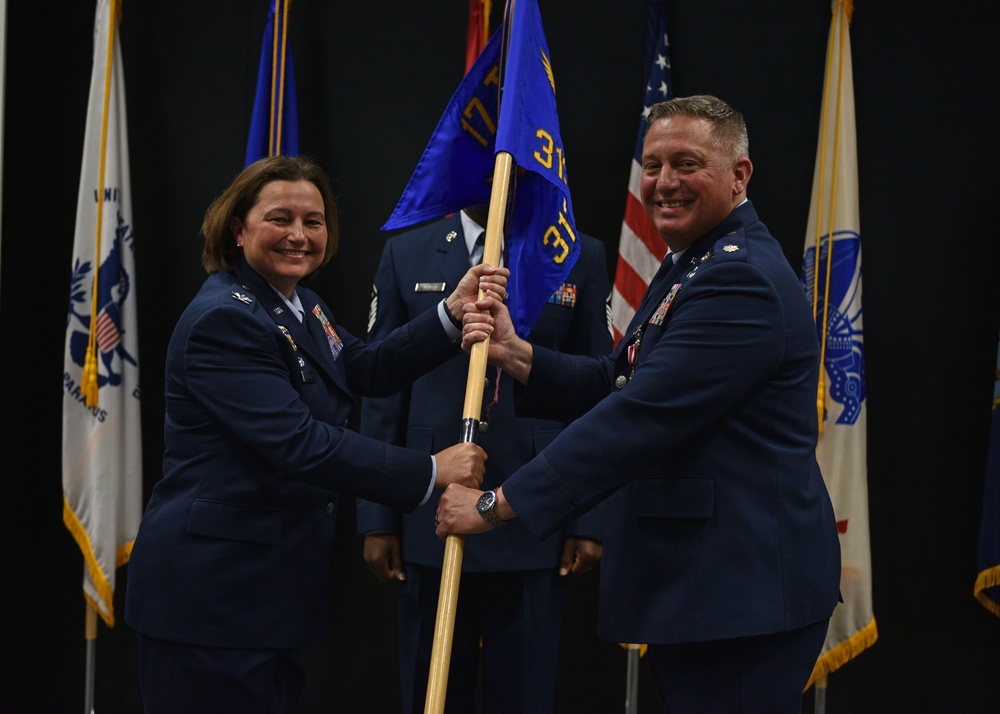 313th TRS welcomes new commander