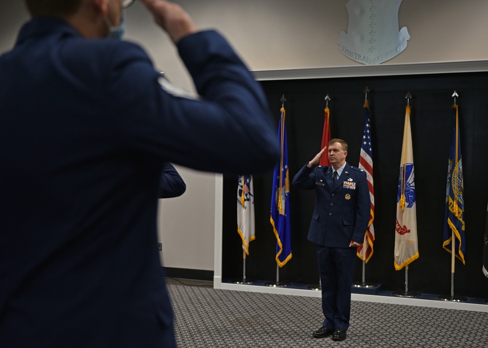 313th TRS welcomes new commander
