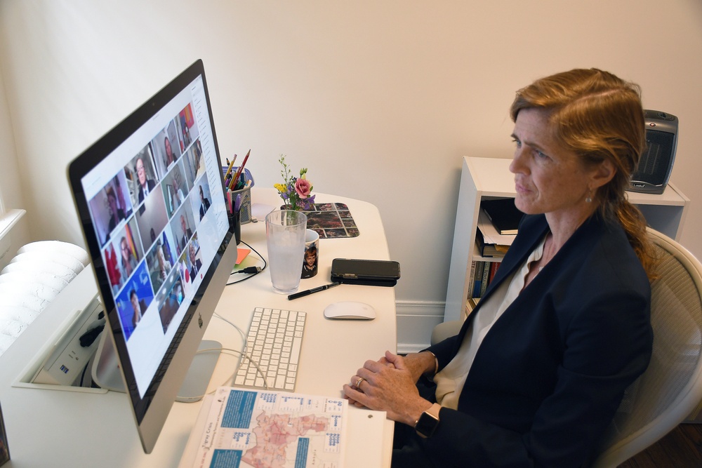AAID Samantha Power meets with Ministers of donor countries about Tigray