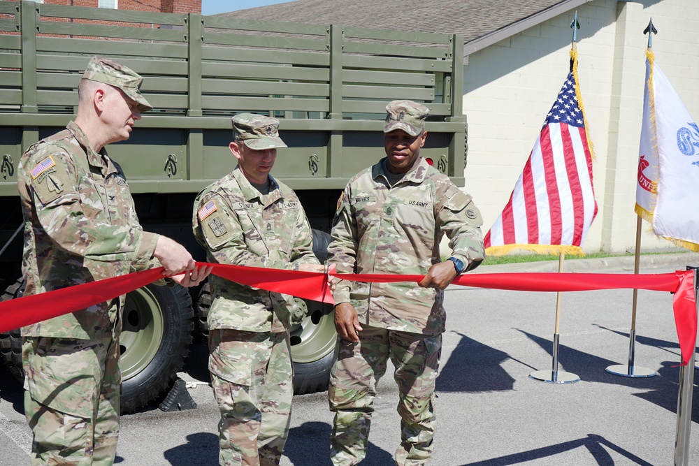 1st TSC Historic Vehicle Ribbon Cutting Ceremony