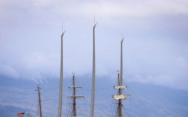 USCGC Eagle (WIX 327) arrives in Iceland