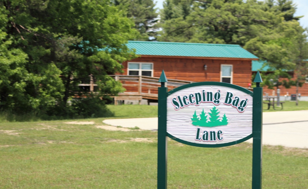 Cabins at Fort McCoy's Pine View Campground