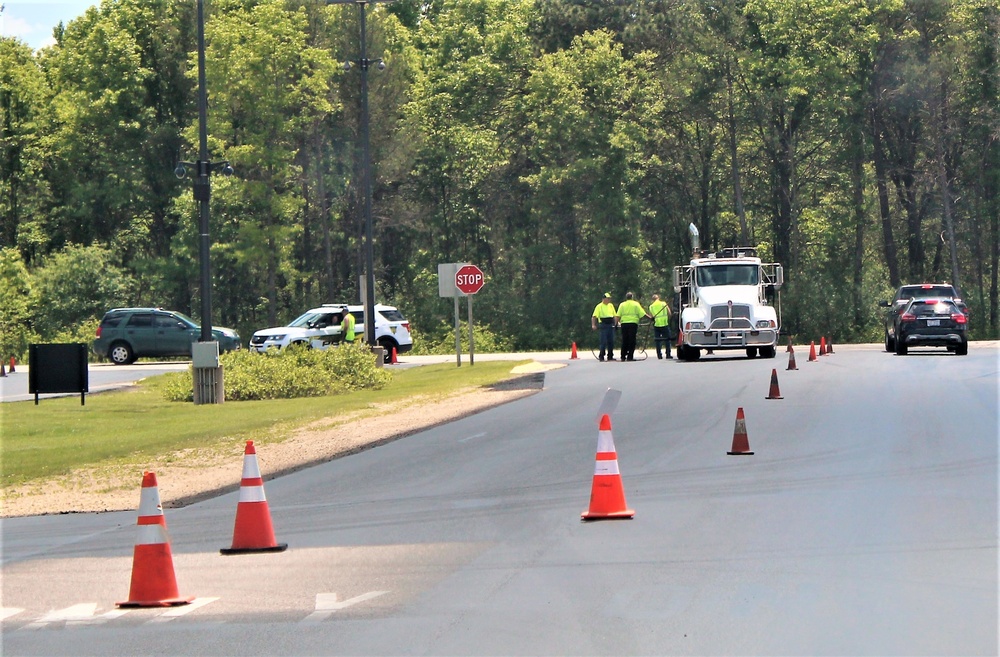 Contractors complete seal-coating work around Fort McCoy