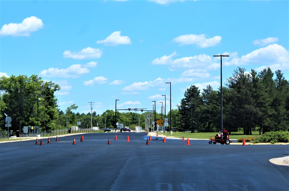 Contractors complete seal-coating work around Fort McCoy