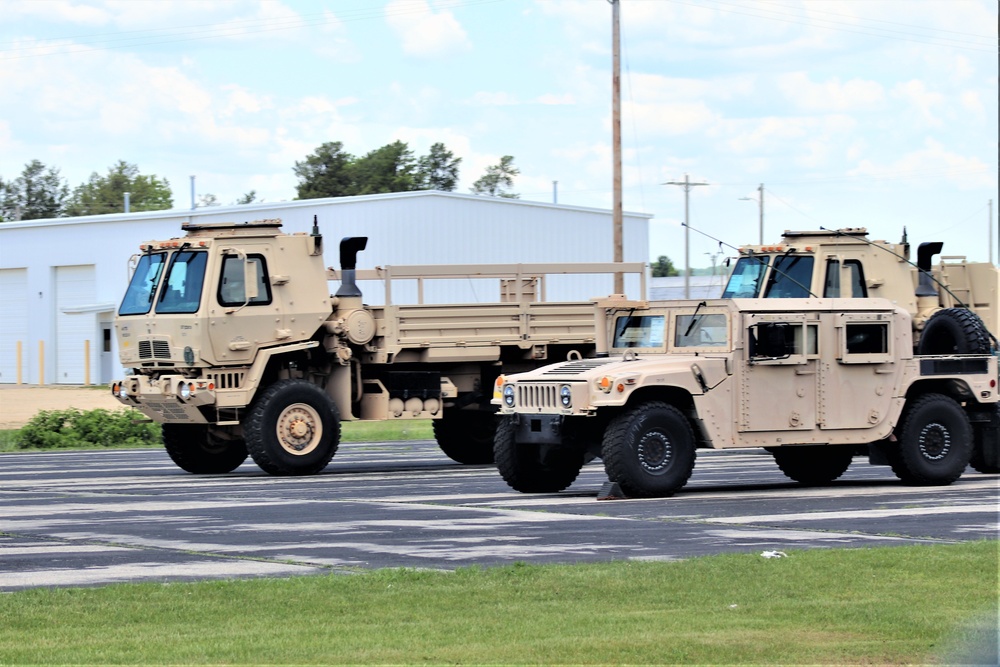 June 2021 training operations at Fort McCoy