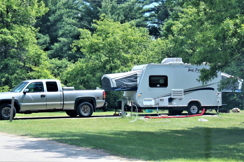 Pine View Campground at Fort McCoy's Pine View Recreation Area