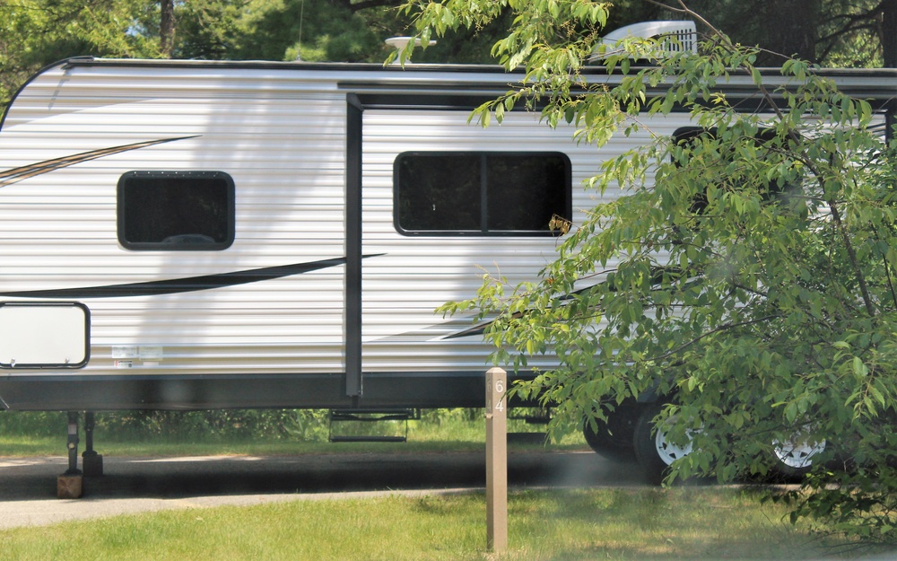 Pine View Campground at Fort McCoy's Pine View Recreation Area