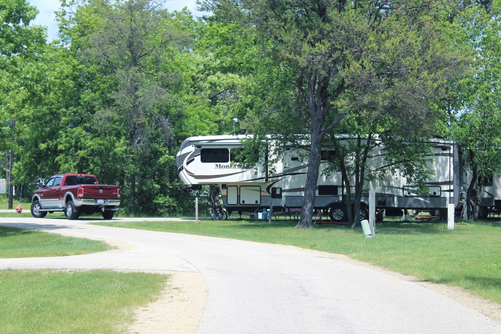 Pine View Campground at Fort McCoy's Pine View Recreation Area