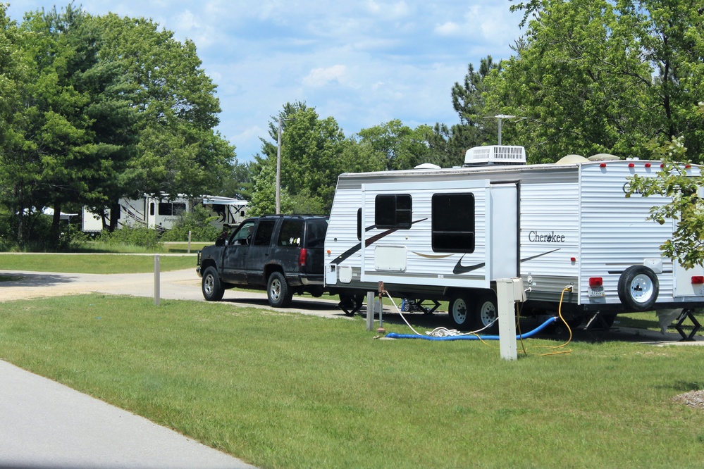 Pine View Campground at Fort McCoy's Pine View Recreation Area