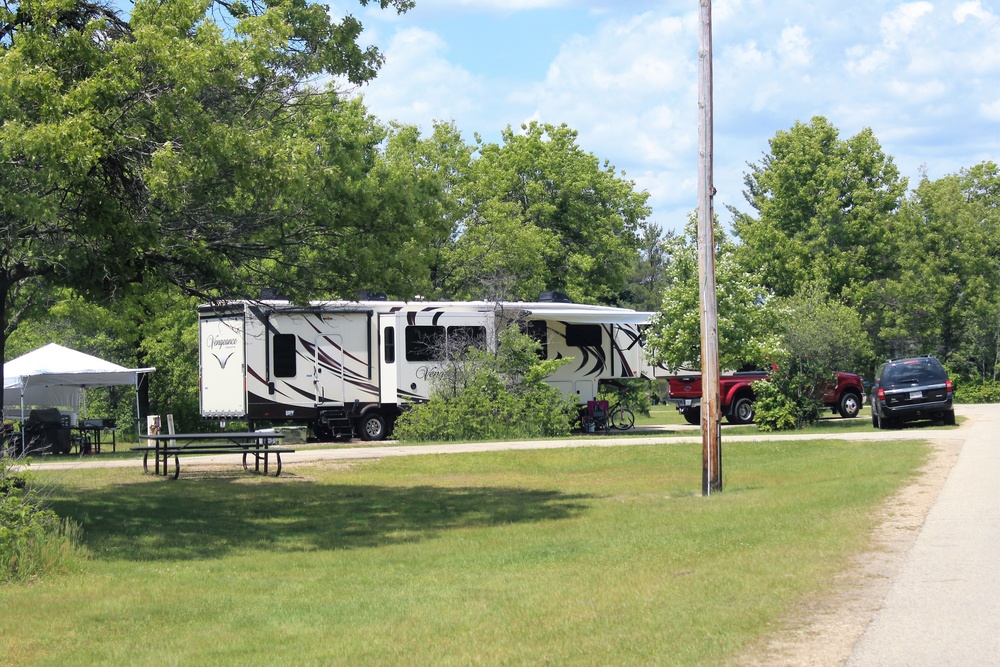 Pine View Campground at Fort McCoy's Pine View Recreation Area