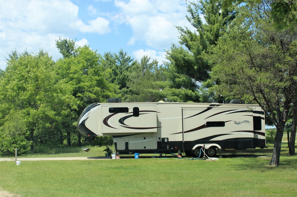 Pine View Campground at Fort McCoy's Pine View Recreation Area