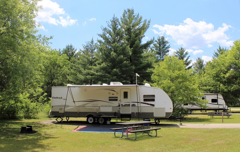 Pine View Campground at Fort McCoy's Pine View Recreation Area