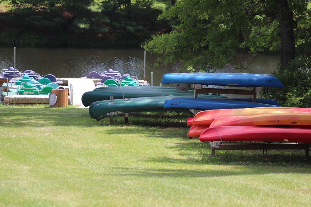 Pine View Campground at Fort McCoy's Pine View Recreation Area