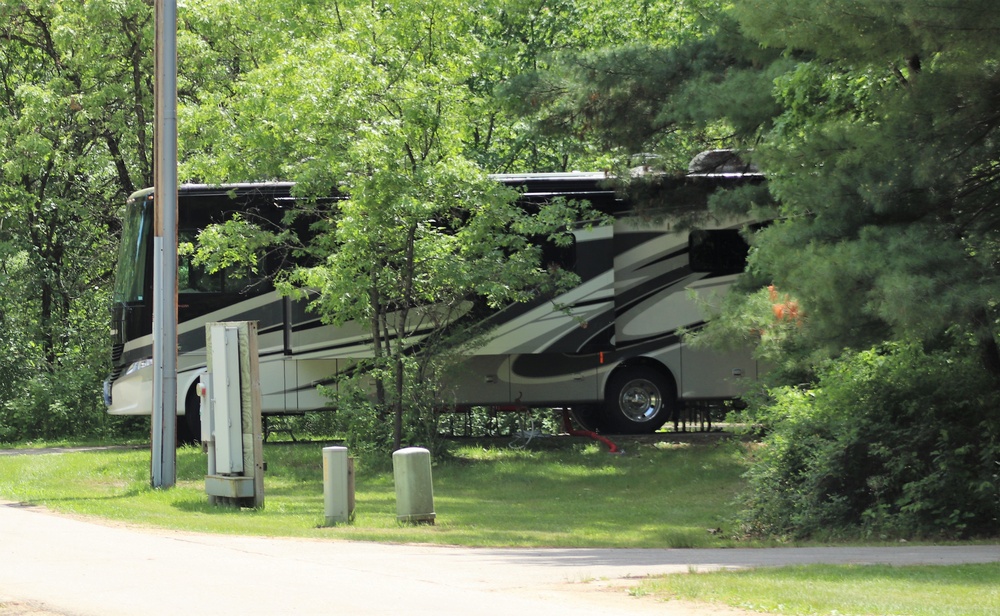 Pine View Campground at Fort McCoy's Pine View Recreation Area