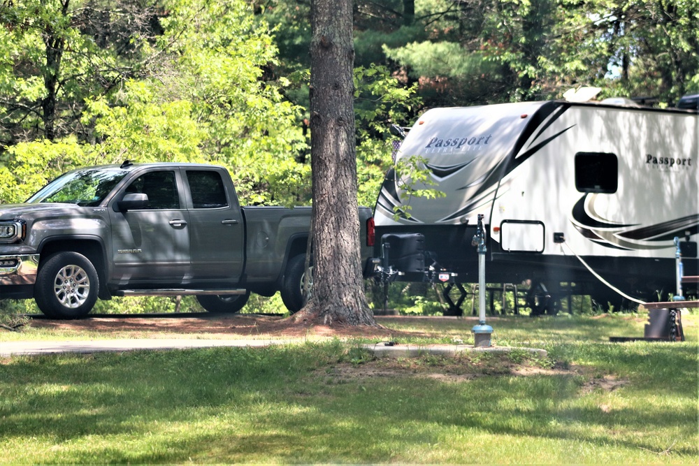 Pine View Campground at Fort McCoy's Pine View Recreation Area