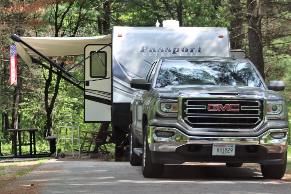 Pine View Campground at Fort McCoy's Pine View Recreation Area