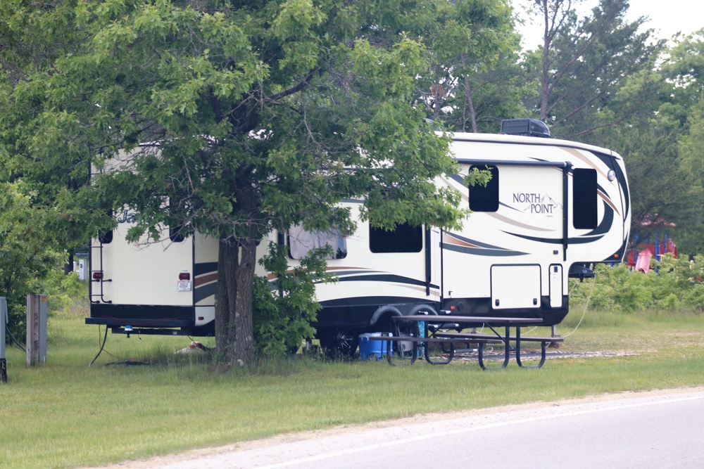 Pine View Campground at Fort McCoy's Pine View Recreation Area