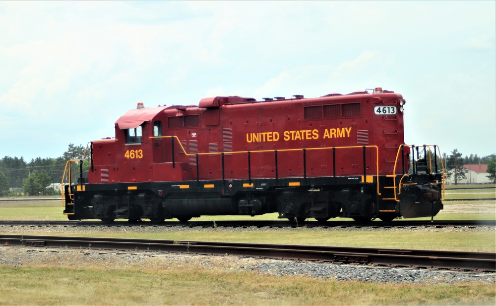 Locomotive at Fort McCoy