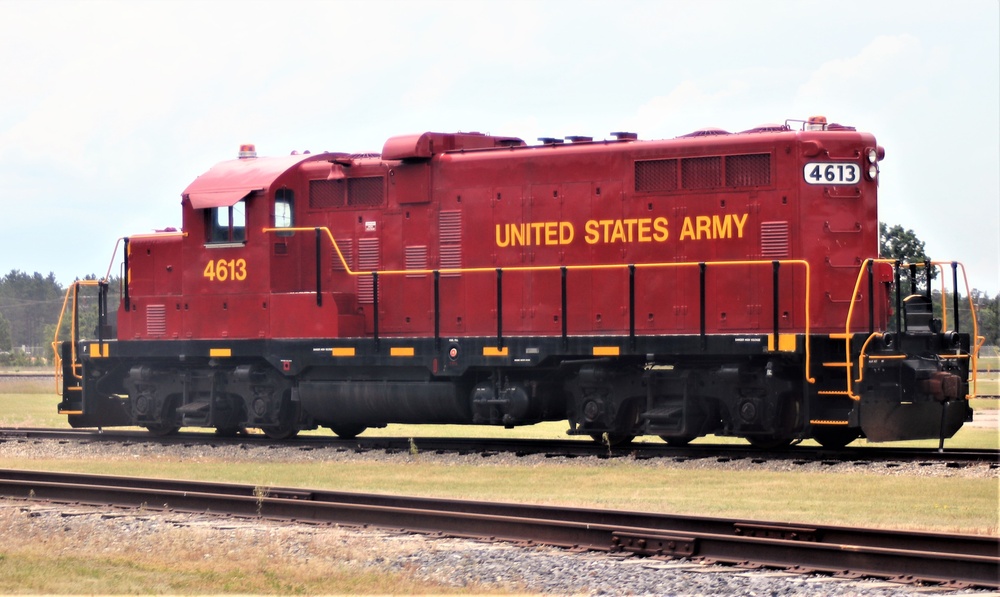 Locomotive at Fort McCoy