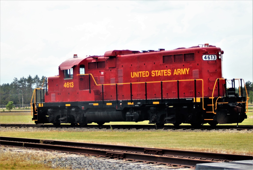 Locomotive at Fort McCoy